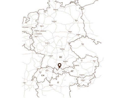 Routenplaner Anfahrt ins Tannheimertal Anfahrtsskizze von Deutschland nach Österreich ins Tannheimertal